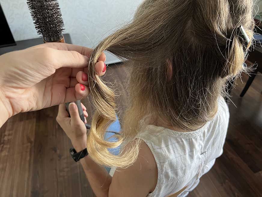 dyson airwrap boucle